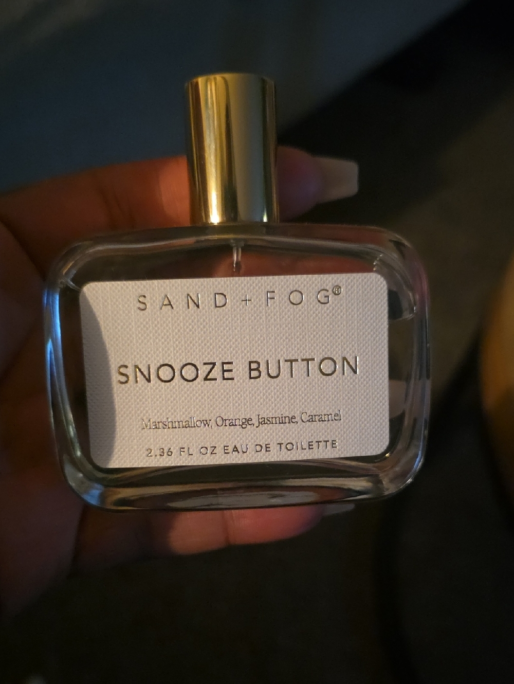 SAND + FOG Snooze Button Eau de Toilette - White & Gold